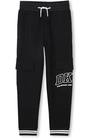 DKNY Logo-appliqué track pants