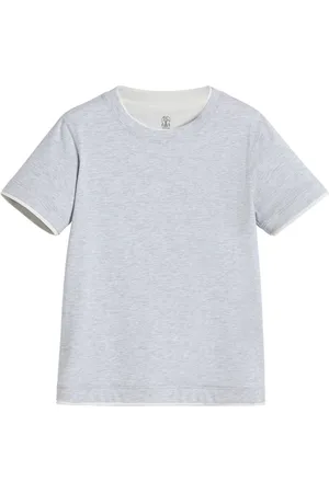 Brunello Cucinelli Faux-layered T-shirt