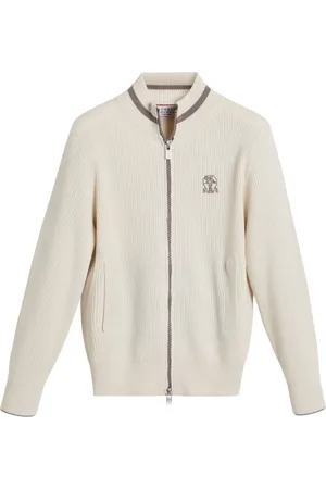 Brunello Cucinelli Ribbed-knit cardigan