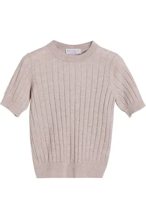 Brunello Cucinelli Knitted T-shirt