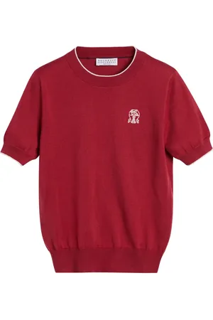 Brunello Cucinelli Knitted T-shirt