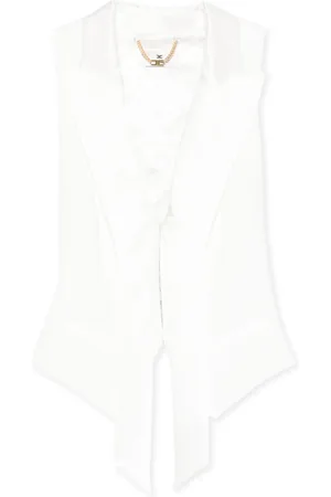 Elisabetta Franchi Crepe waistcoat