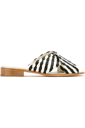 Sarah Chofakian Leather flat sandals