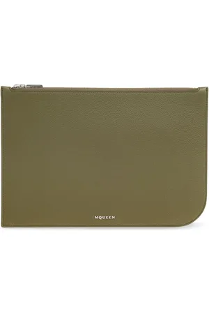 Alexander McQueen Leather clutch bag