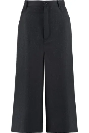 Balenciaga Wide-leg cropped trousers