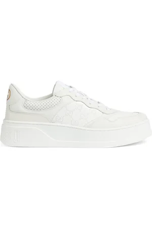 Gucci GG Supreme leather-trim sneakers