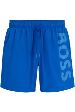 HUGO BOSS Logo-print swim shorts