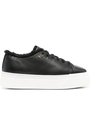 santoni Leather sneakers