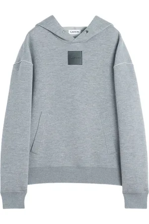 Lanvin Logo-patch hoodie