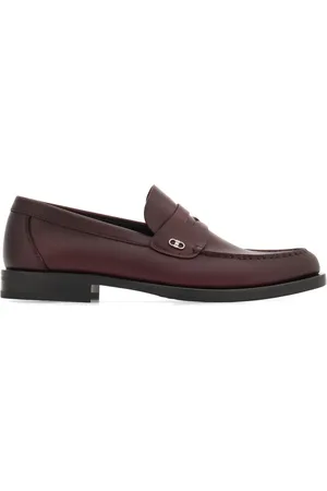 Salvatore Ferragamo Gancini-plaque penny loafers