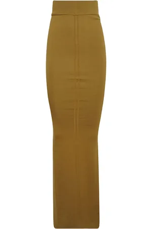 Rick Owens Pillar maxi skirt