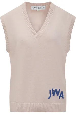 J.W.Anderson Logo-intarsia vest