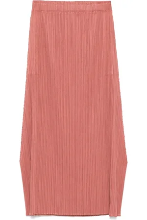 PLEATS PLEASE ISSEY MIYAKE Monthly Colors: December midi skirt