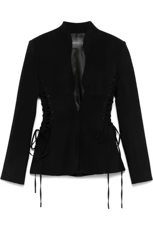 MUGLER Sculptural laced jacket