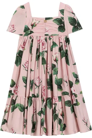 Dolce & Gabbana Rose-print dress