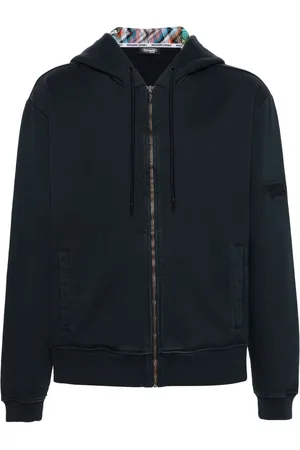Missoni Zigzag-detailed cotton hoodie