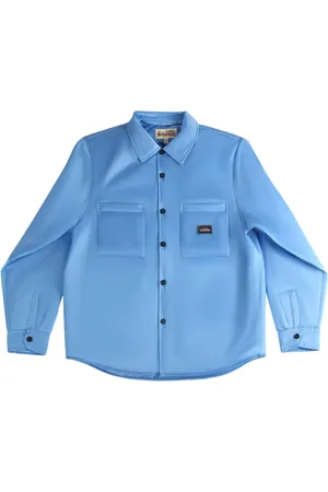 STUSSY Logo-patch shirt jacket