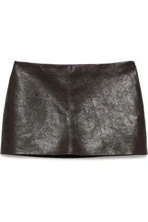 Khaite The Jett mini skirt