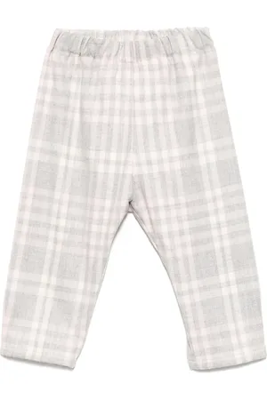Il gufo Checked trousers
