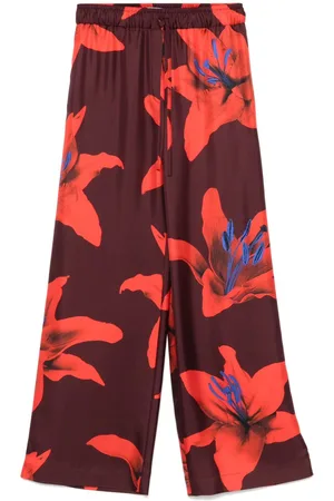 Alexander McQueen Floral-print trousers