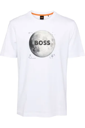 HUGO BOSS Printed cotton T-shirt