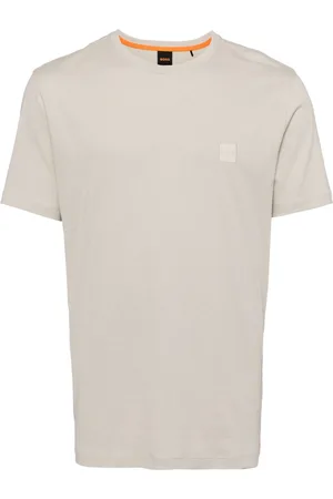 HUGO BOSS Logo patch cotton T-shirt