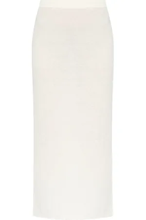 Lisa Yang Knitted column skirt