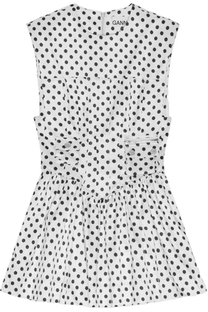 Ganni Polka dot-print mini dress