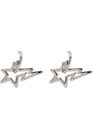 BAPY Signature Star Bolt motif ring