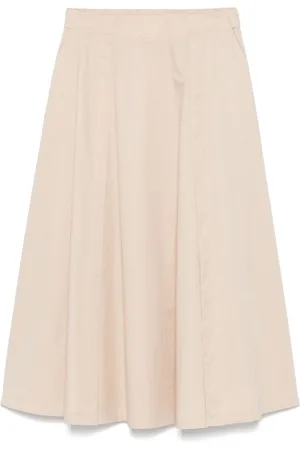 PESERICO SIGN A-line midi skirt