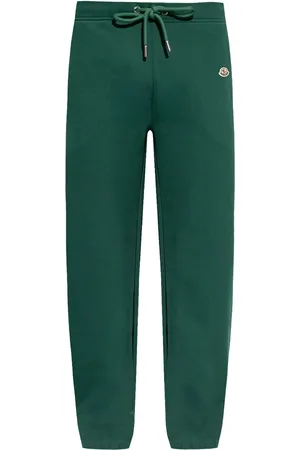 Moncler Logo-patch cotton track pants