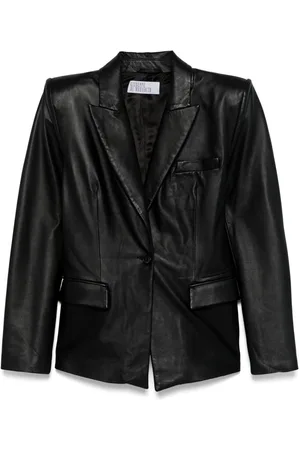 GIUSEPPE DI MORABITO Leather blazer