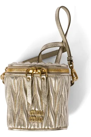 Miu Miu Matelassé leather mini bag