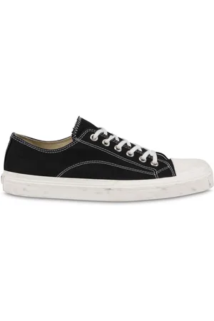 Moschino Contrast-stitching sneakers