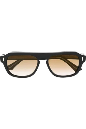 CUTLER & GROSS Tinted angular sunglasses