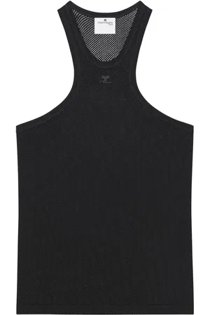 Courrèges Mesh tank top