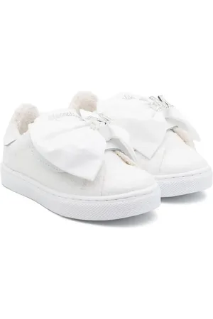 MONNALISA Bow-detail sneakers