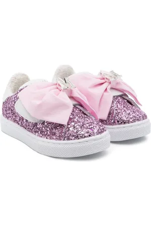 MONNALISA Glittered sneakers