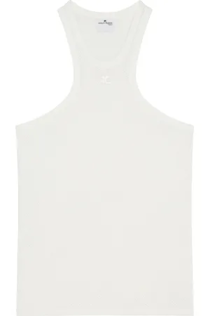 Courrèges Mesh tank top