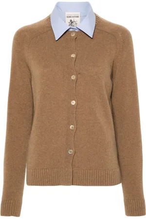 SEMICOUTURE Raglan-sleeves cardigan