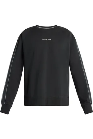 Michael Kors Logo-tape crew-neck sweatshirt