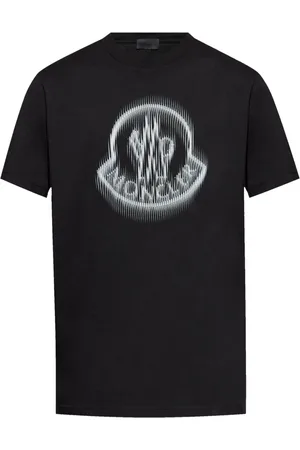 Moncler Blurred-logo cotton T-shirt