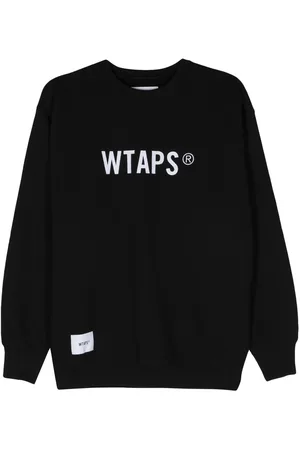 Wtaps Logo-embroidered cotton sweatshirt