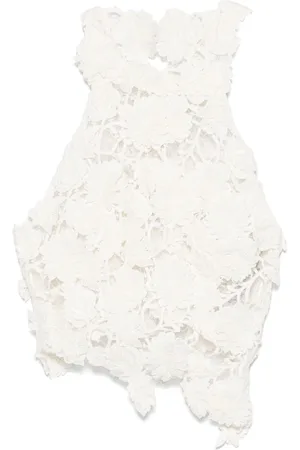 ERMANNO SCERVINO Floral lace top