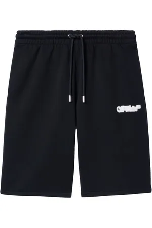 OFF-WHITE Spray Arrow track shorts