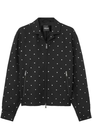 VERSACE Rhinestone-embellished jacket
