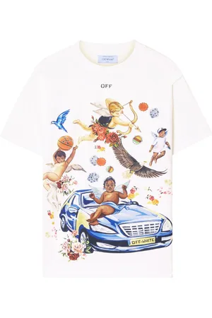OFF-WHITE Fresco Car T-shirt