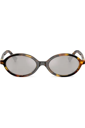 Miu Miu Logo-lettering sunglasses