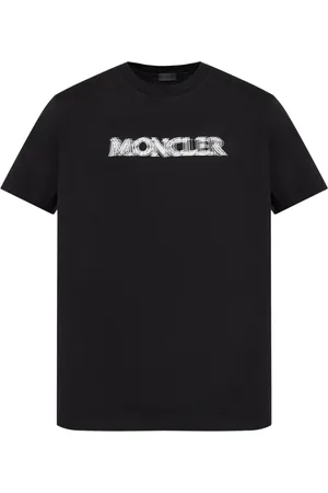 Moncler Blurred-logo cotton T-shirt