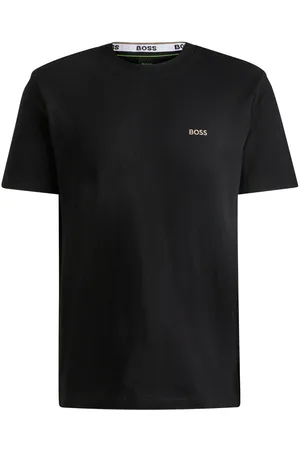 HUGO BOSS Logo-jacquard piqué T-shirt